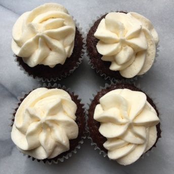 Gluten-free cupcakes from Lucky Spoon Bakery